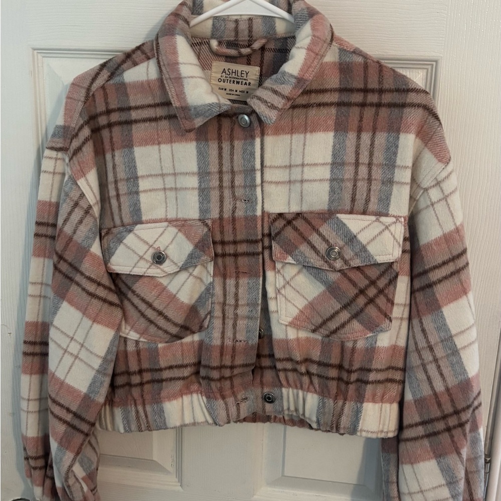 Ashley By 26 International Plaid Outerwear